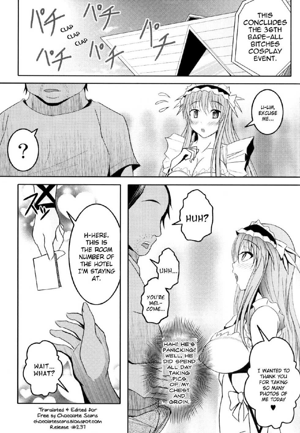 (C86) [Bitch Bokujou (Bokujou Nushi K)] Semen Gum-nashi Chitsudaku de (Saki) [English] [Chocolate] - Page 7