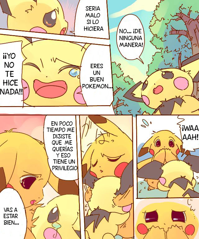 [Dayan] Pikachu Kiss Pichu [Spanish] - Page 4