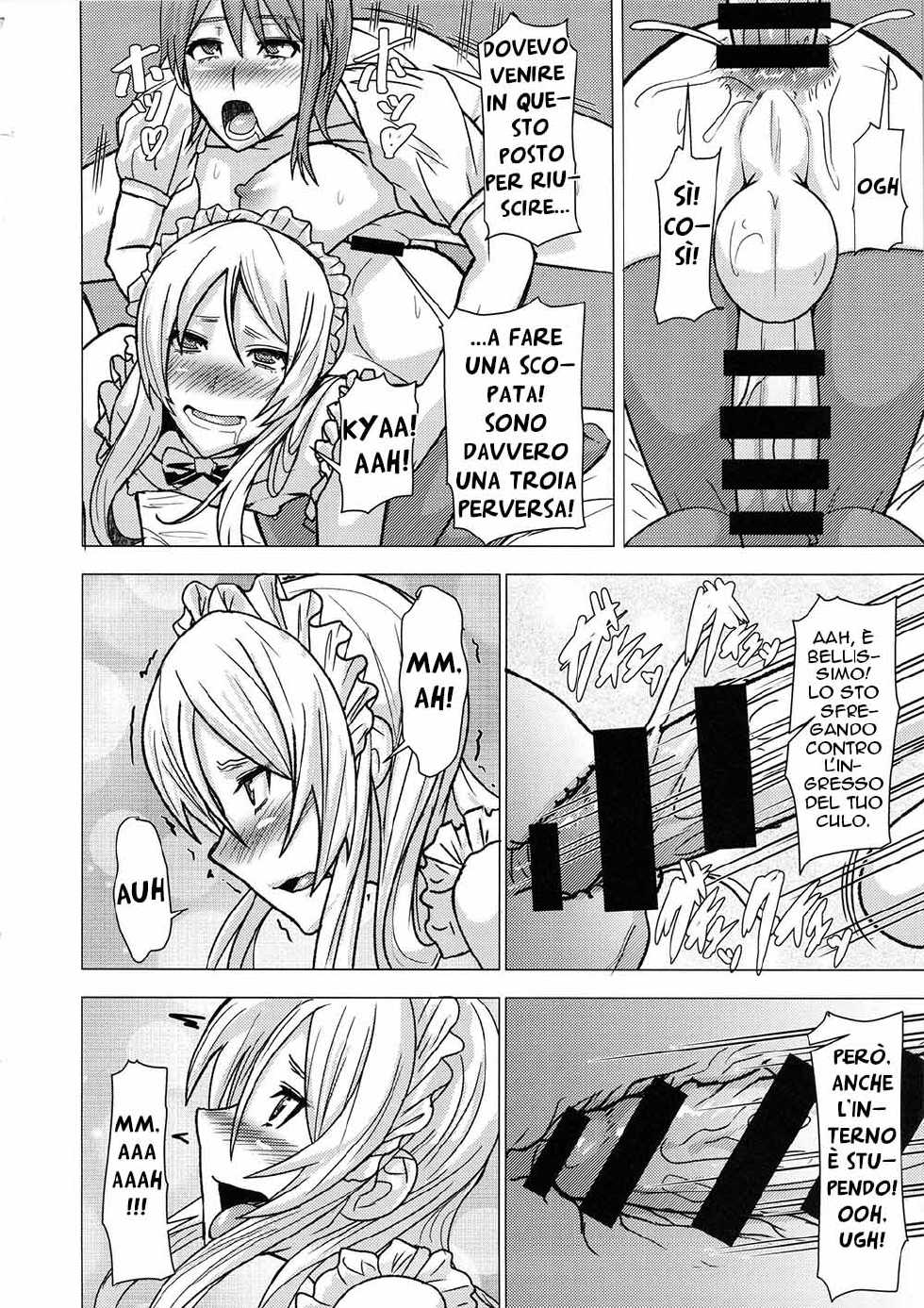 (Futaket 10) [Pollinosis (Shinkuu Tatsuya)] REDLEVEL11 (ONE PIECE) [Italian] {Hentai Fantasy} - Page 15