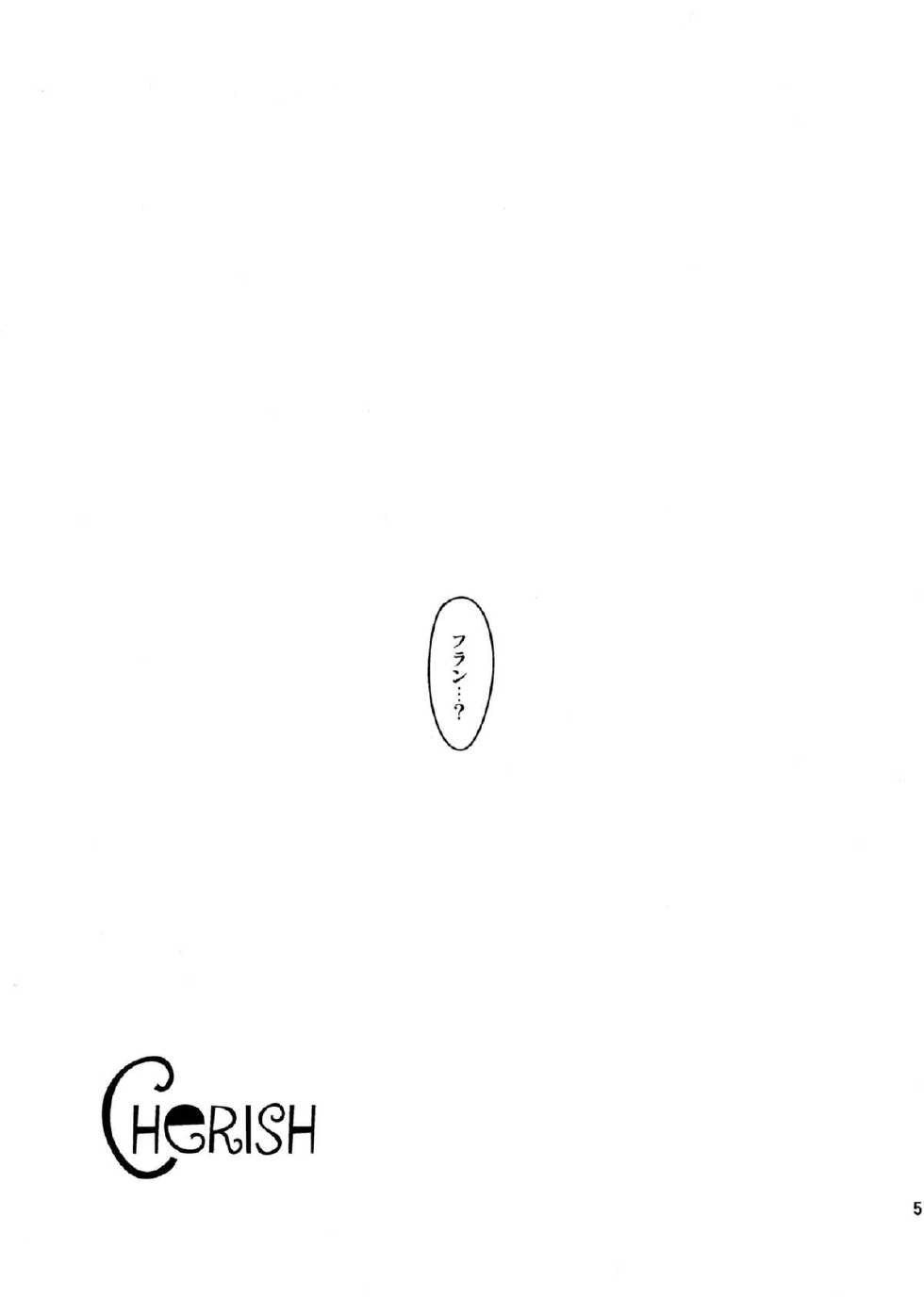 (C80) [*Cherish* (Nishimura Nike)] les miserables (Touhou Project) - Page 4