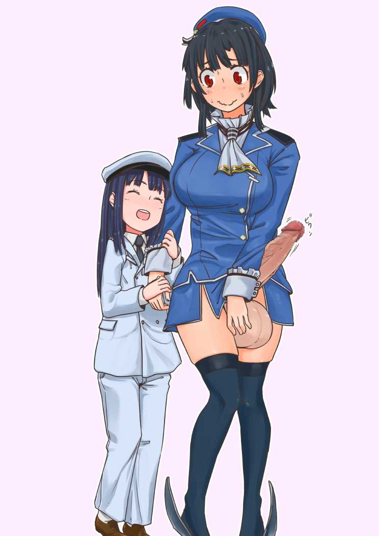 [Neni Hitsuji] Futanari Takao to Teitoku (Kantai Collection -KanColle-) - Page 1