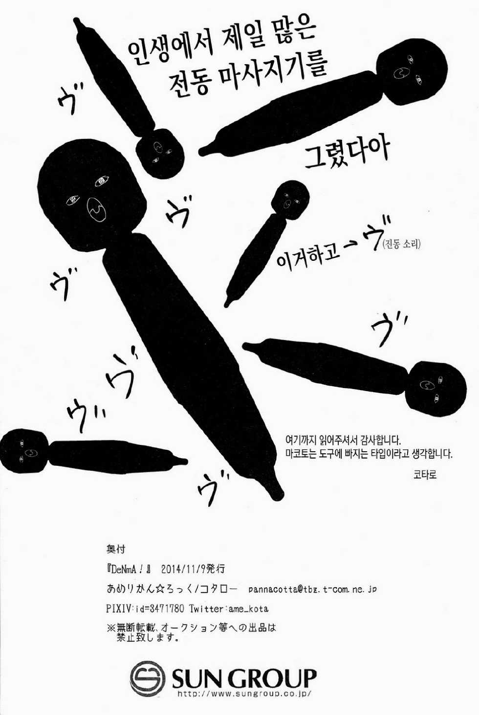 (Renai Jiyuugata!entry6) [American ☆ Rock (Kotarou)] DeNmA! (Free!) [Korean] - Page 29