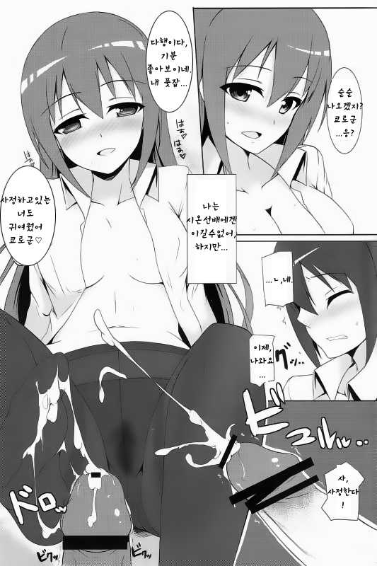 (COMIC1☆7) [Matatabi Sanjou (HaRu)] Mao ni wa Naisho da yo | 마오에겐 비밀이야 (GJ-bu) [Korean] [Team QB] - Page 8