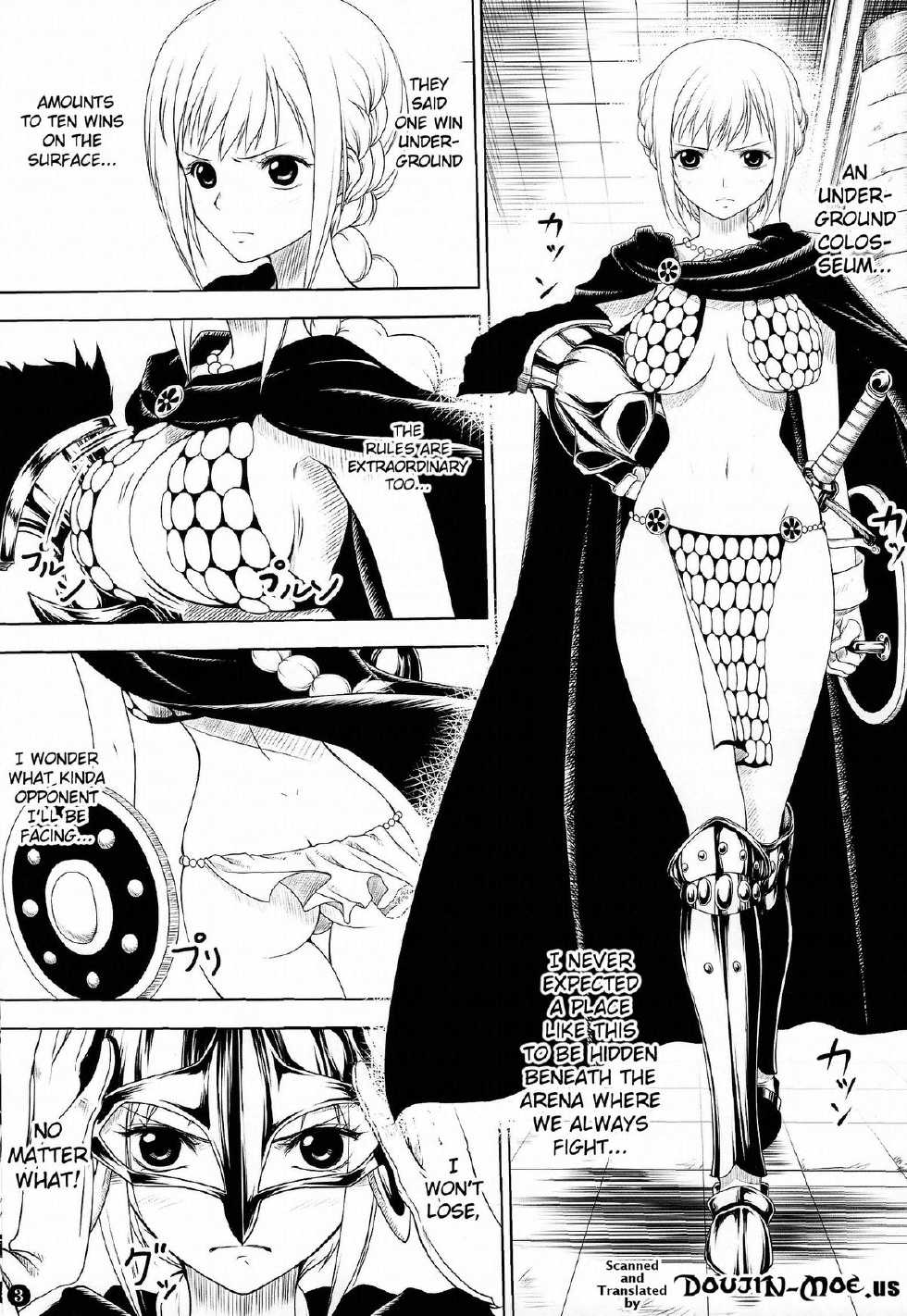 (C86) [Mikenekodou (Muten)] VANQUISH (One Piece) [English] [doujin-moe.us] - Page 2