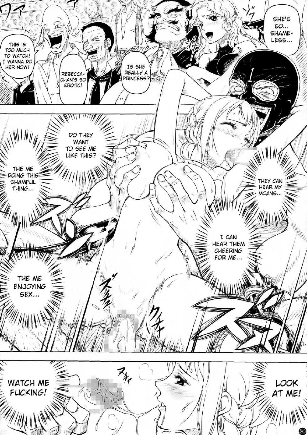 (C86) [Mikenekodou (Muten)] VANQUISH (One Piece) [English] [doujin-moe.us] - Page 29