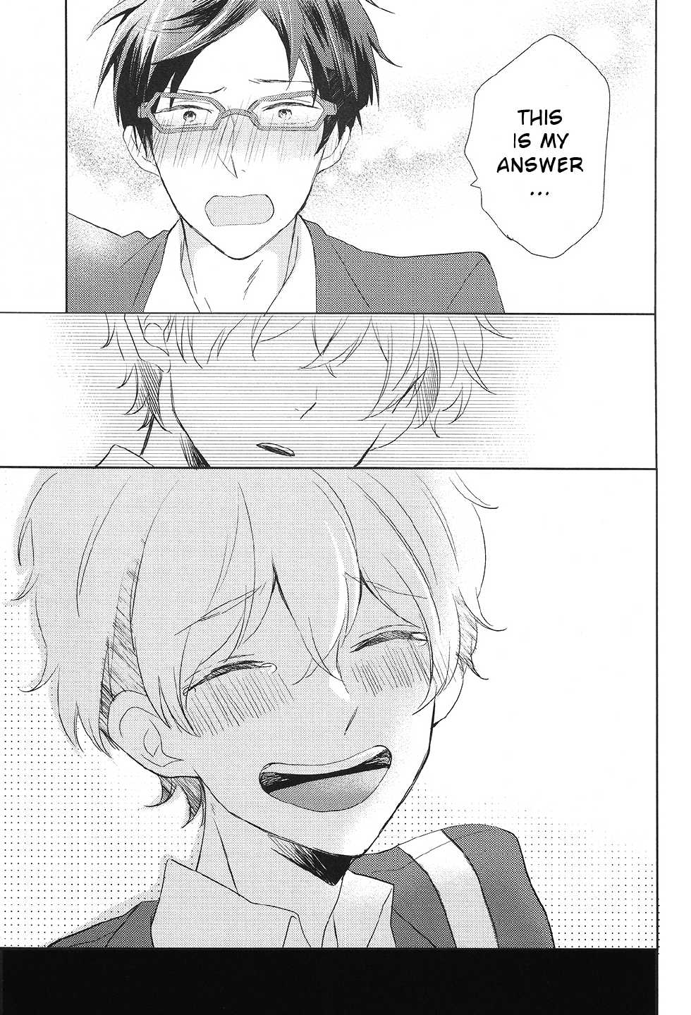 (HaruCC19) [Suimasen (Moko)] Yasashii Kiss no Hi (Free!) [English] [ebil_trio] - Page 24