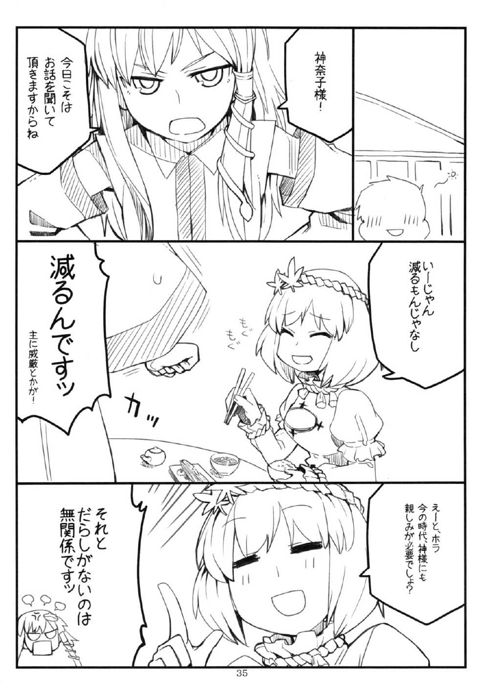 (COMIC1☆5) [Gensoukyou Toshimaen (Various)] Gensoukyou Toshimaen (Touhou Project) - Page 34