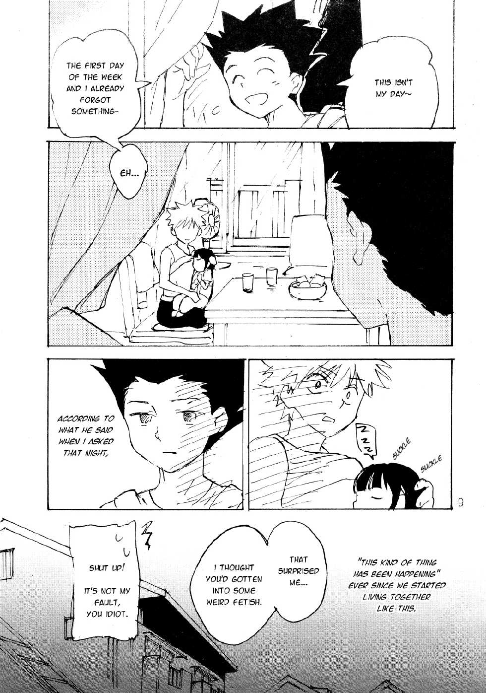 [Watagashi Maker (Tomiko)] Rakunoufuufu (Hunter x Hunter) [English] [Willeke4439] - Page 8