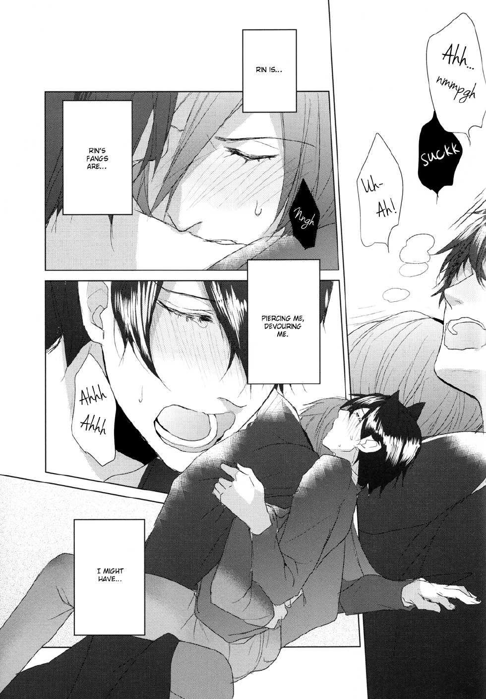 (SPARK8) [ANCOCOCO (Sakura Hitsuji)] Halloween no Yoru ni (Free!) [English] [BDA Scans] - Page 14