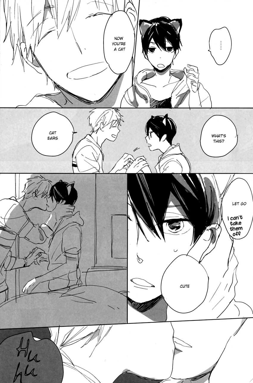 [mow (Shiine)] A Book Where Makoto and Haruka are all Lovey Dovey (Free!) [ENG] [Always Here Scans] - Page 4