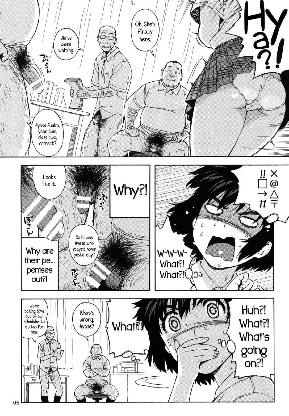 (C85) [666protect (Jingrock)] Fuuka to Himitsu no Shintai Sokutei | Fuuka and the Secret Physical Measurements (Yotsubato!) [English] {5 a.m.} - Page 5