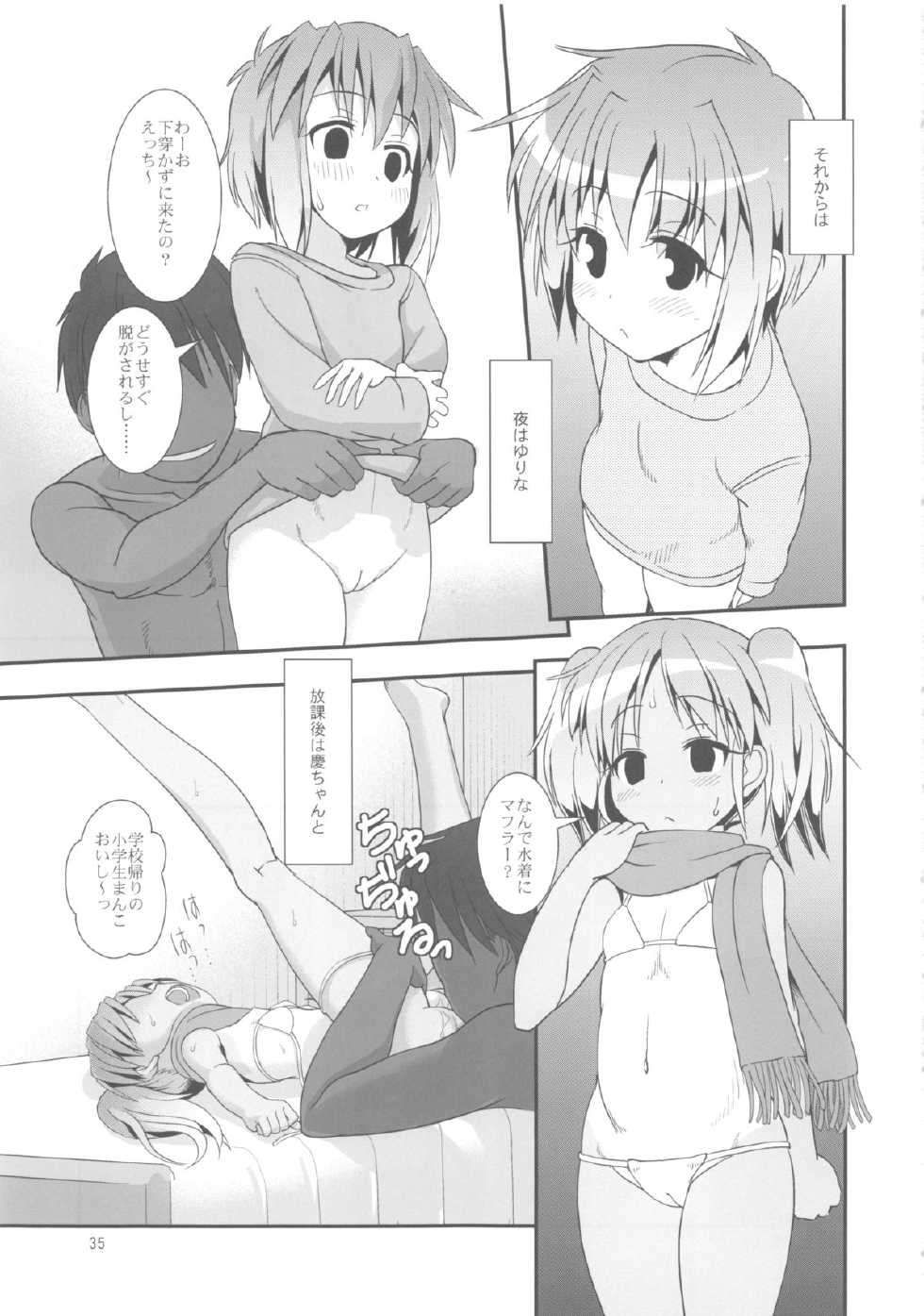 (C84) [The Dungeon In Yarn (Yone Kinji)] Koukan Nikki Kei to Seisakuchuu - Page 35