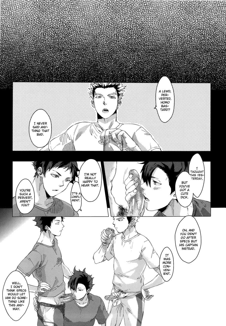 (CCTokyo133) [Nyansei-Fukko (Touma Nigou)] Kuroo Uke (Haikyuu!!) [English] [Baka Dumb Aho Scans] [Decensored] - Page 17