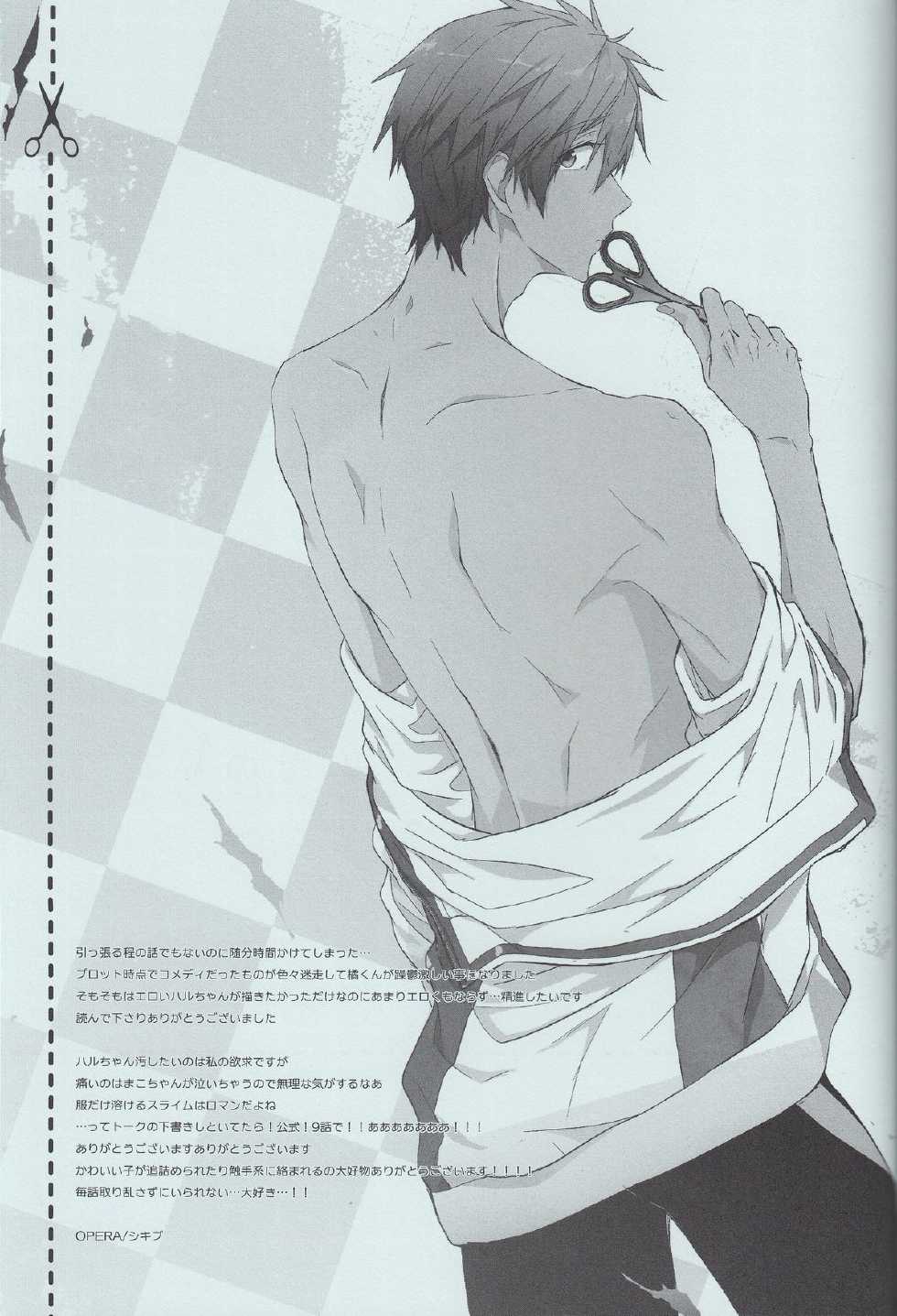 (Splash!) [OPERA (Shikibu)] Himitsu no Futari (Free!) - Page 23