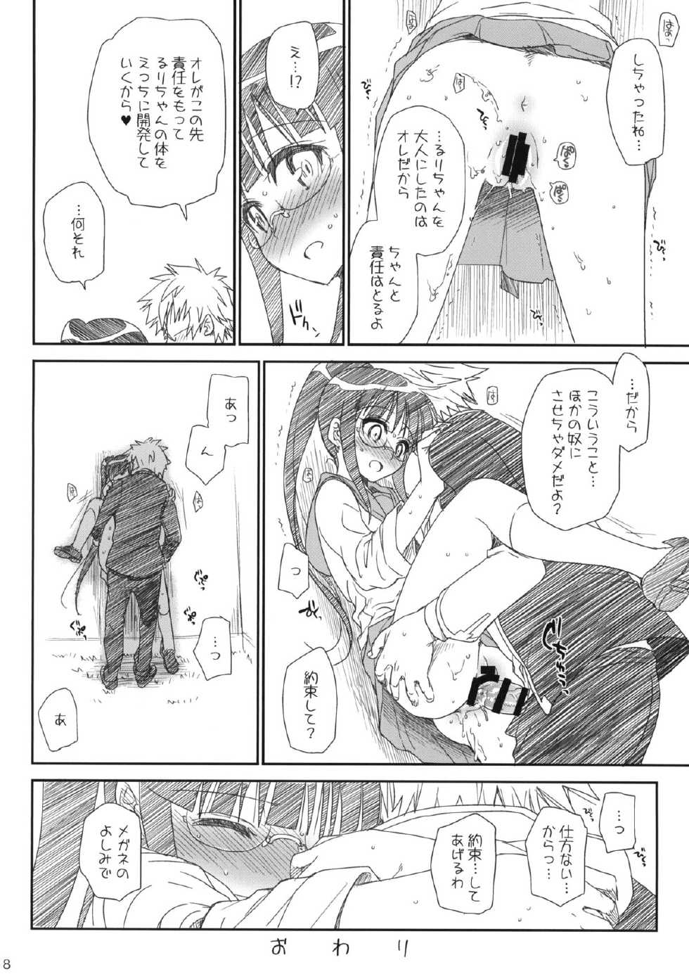 (C85) [Takumi na Muchi (Takumi na Muchi)] Megane no Yoshimi (Nisekoi) - Page 9