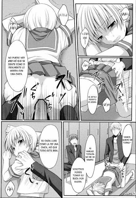 [Tottototomekichi (Tomekichi, Amami Ryouko)] Shounen ni Josousasete Ijimete Mita (Spanish) - Page 7