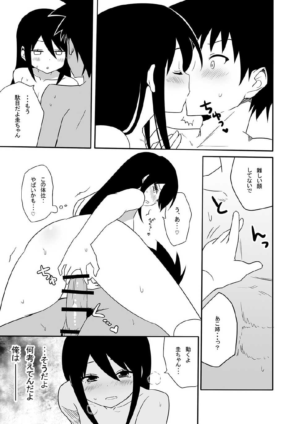 [7cm (Nase)] Ako-nee to Issen o Koeta Hi. (Kiss x Sis) [Digital] - Page 16