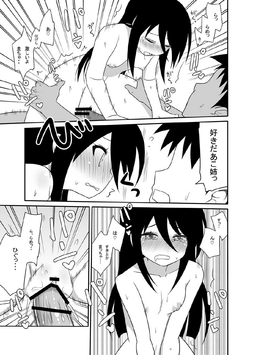 [7cm (Nase)] Ako-nee to Issen o Koeta Hi. (Kiss x Sis) [Digital] - Page 18