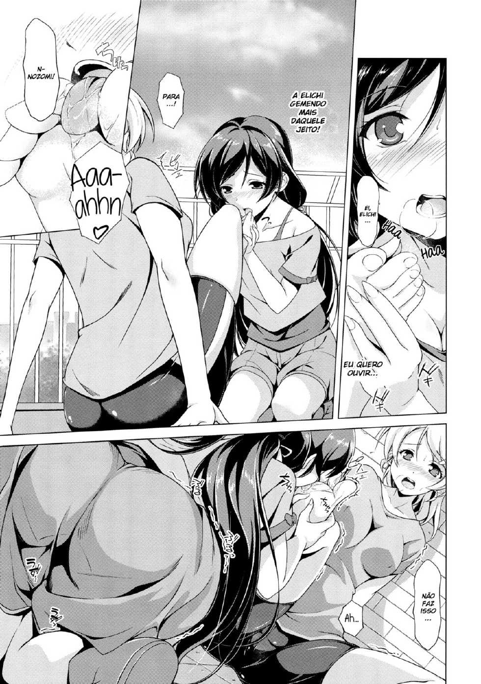 (Bokura no Love Live! 3) [MuraMura Pocky, Sinosino (Kasumi, Sinohara Sinome)] Dear Secrets (Love Live!) [Portuguese-BR] [HentaiDarking] - Page 20