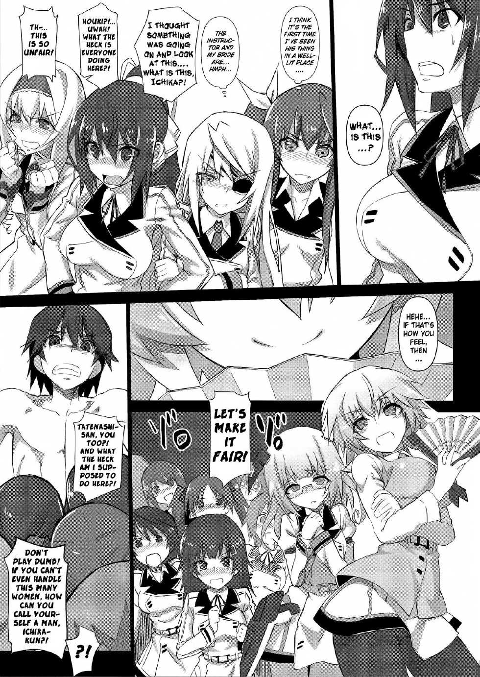 (C85) [Shinjuku Koma Gekijou (Komagata)] Hold-up Mondai RELOADED | Holdup Problem RELOADED (IS <Infinite Stratos>) [English] [RapidSwitch] - Page 16