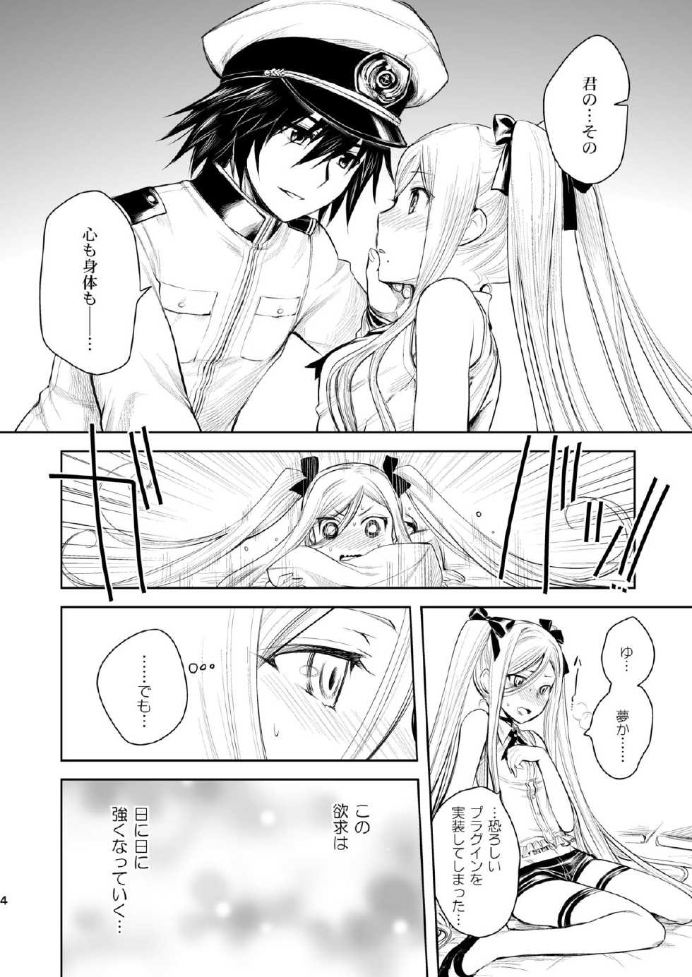 [AHM (Inu-Blade, Lact Mangan)] Now Updating! (Arpeggio of Blue Steel) [Digital] - Page 3