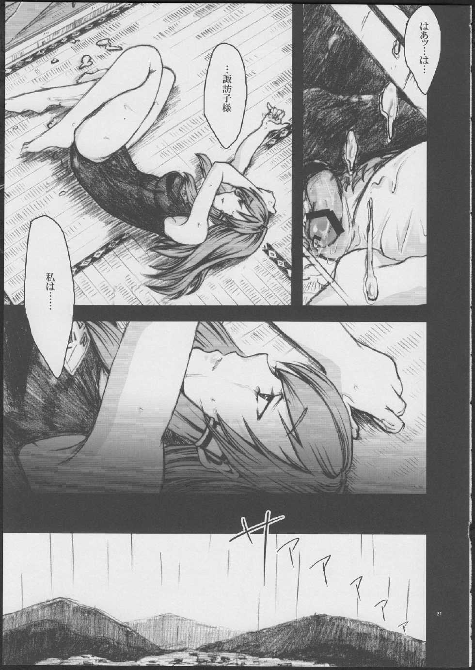 (Reitaisai 11) [Zipper Wrist (Eguchi)] Amefurashi (Touhou Project) - Page 21