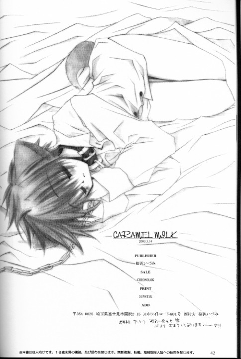 (CR27) [Chronolog (Sakurazawa Izumi)] Caramel Milk [English] [Wolf] - Page 40