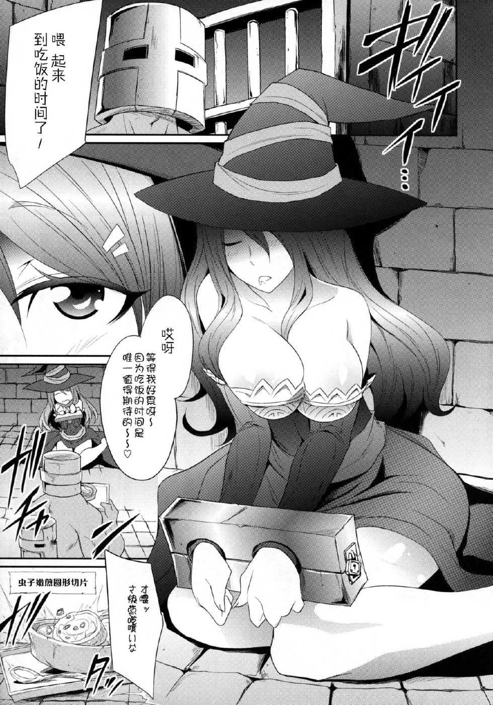 (C85) [Gravi-dan (Kobayashi Tetsuya)] Yokubou no Witch's Milk (Dragon's Crown) [Chinese] [脸肿汉化组] - Page 6