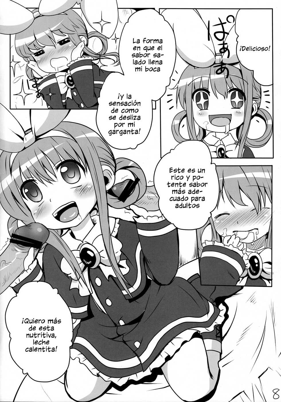 (COMIC1☆5) [Underwhite (broiler)] Milky Hole de Nomihoudai desu! (Tantei Opera Milky Holmes) [Spanish] {MatiuX64} - Page 8