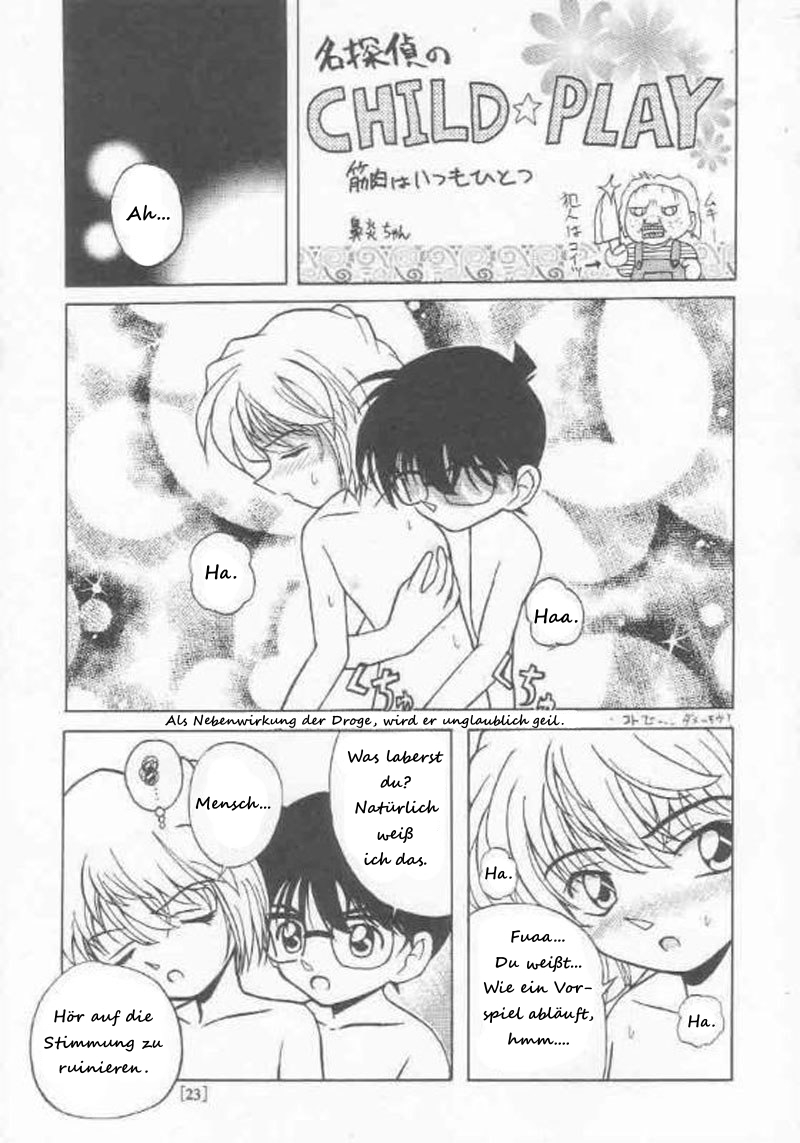 (C58) [Joshinzoku (Bienchan, Wanyanaguda)] Manga Sangyou Haikibutsu 01 (Detective Conan) [German] [lZenobel] - Page 22