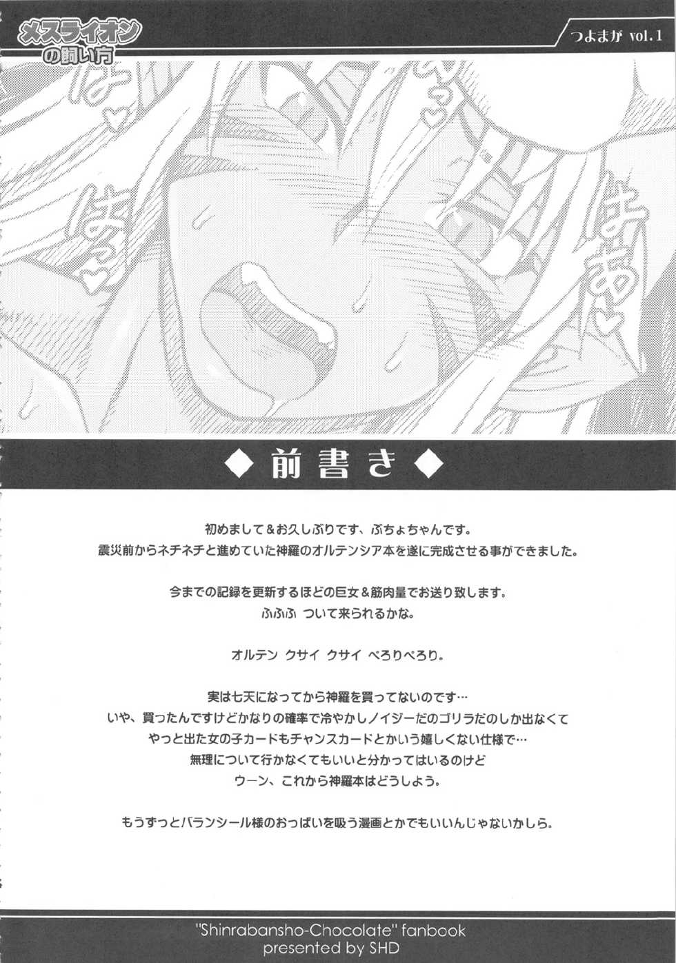 (C80) [SHD (Buchou Chinke)] Mesu Lion no Kaikata I Caring for your Lioness (Shinra Banshou) [English] - Page 3