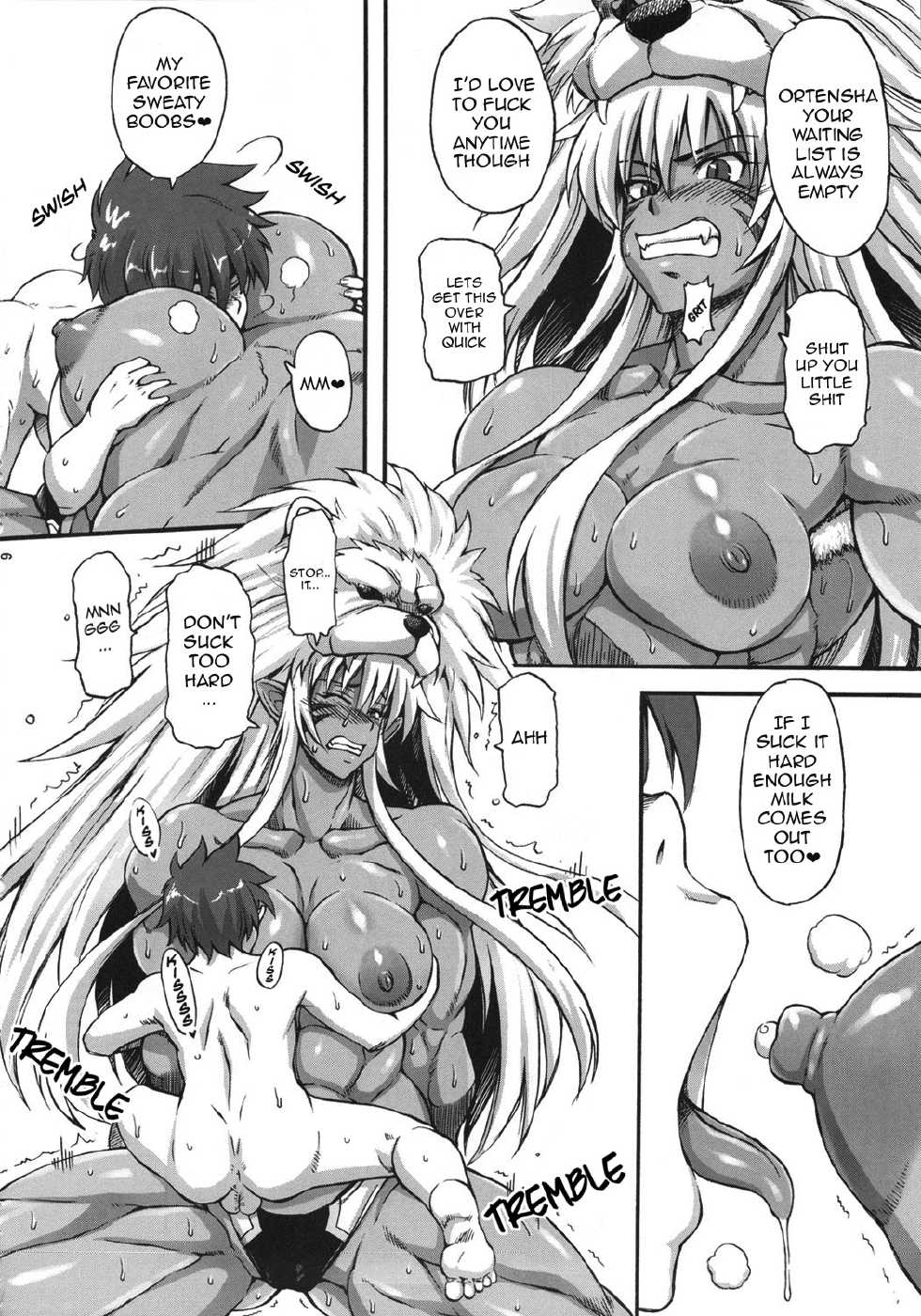 (C80) [SHD (Buchou Chinke)] Mesu Lion no Kaikata I Caring for your Lioness (Shinra Banshou) [English] - Page 5