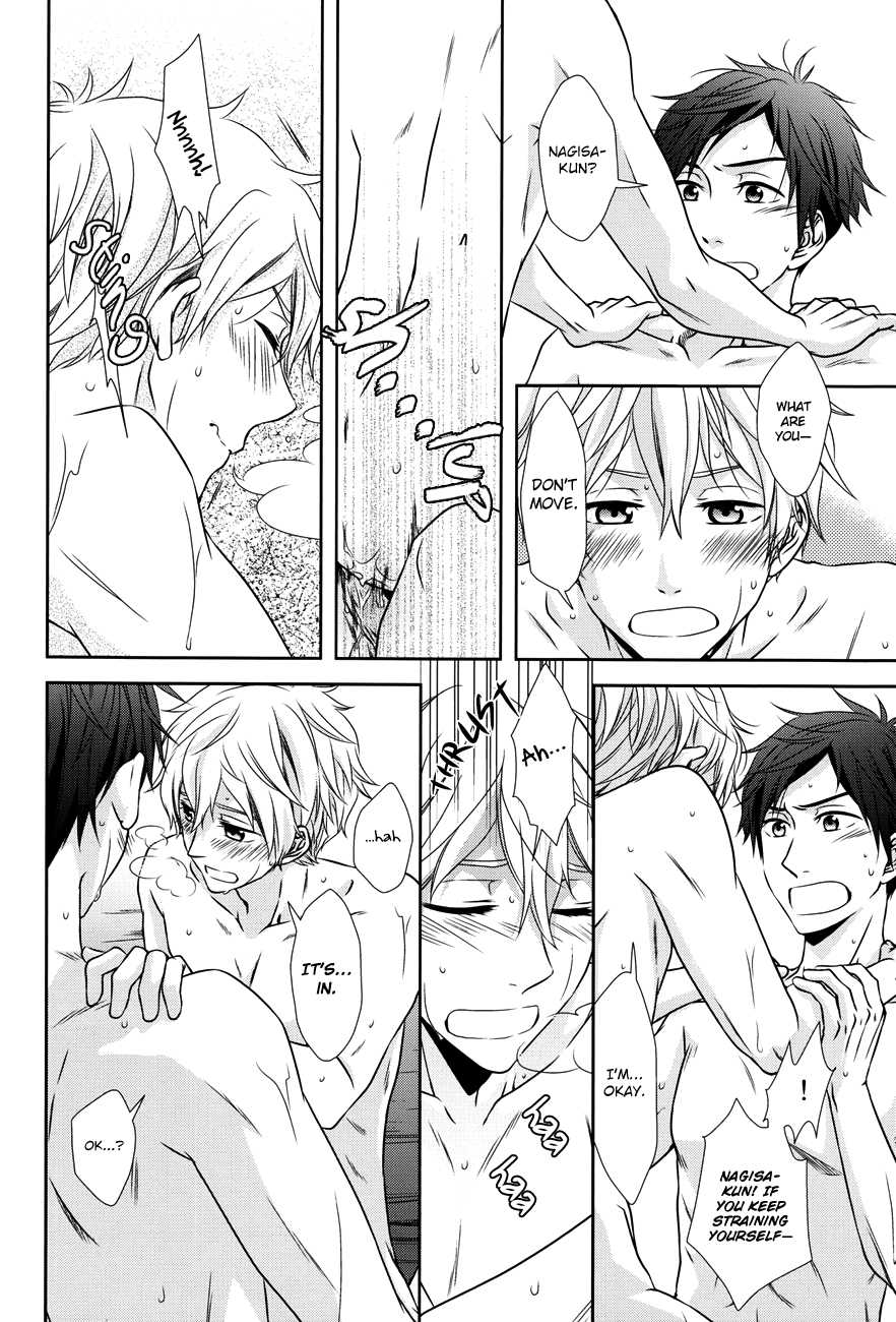 [Iwapero, Double Knockout, Outcount (Eji, Natsuno, Iwashimizu Waki)] OH! FREE! (Free!) [English] [Baka Dumb Aho Scans] - Page 33