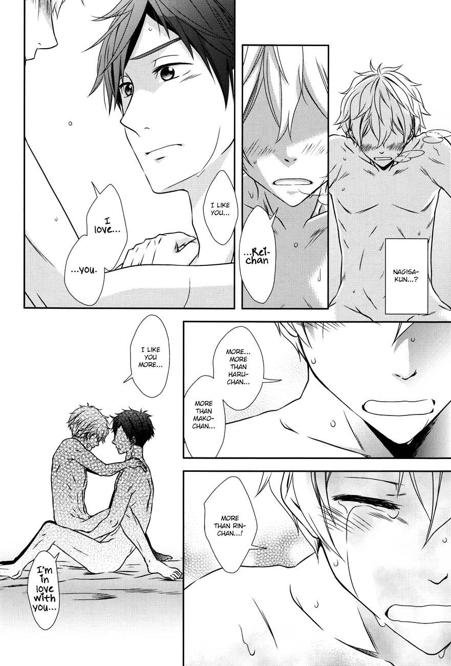 [Iwapero, Double Knockout, Outcount (Eji, Natsuno, Iwashimizu Waki)] OH! FREE! (Free!) [English] [Baka Dumb Aho Scans] - Page 35