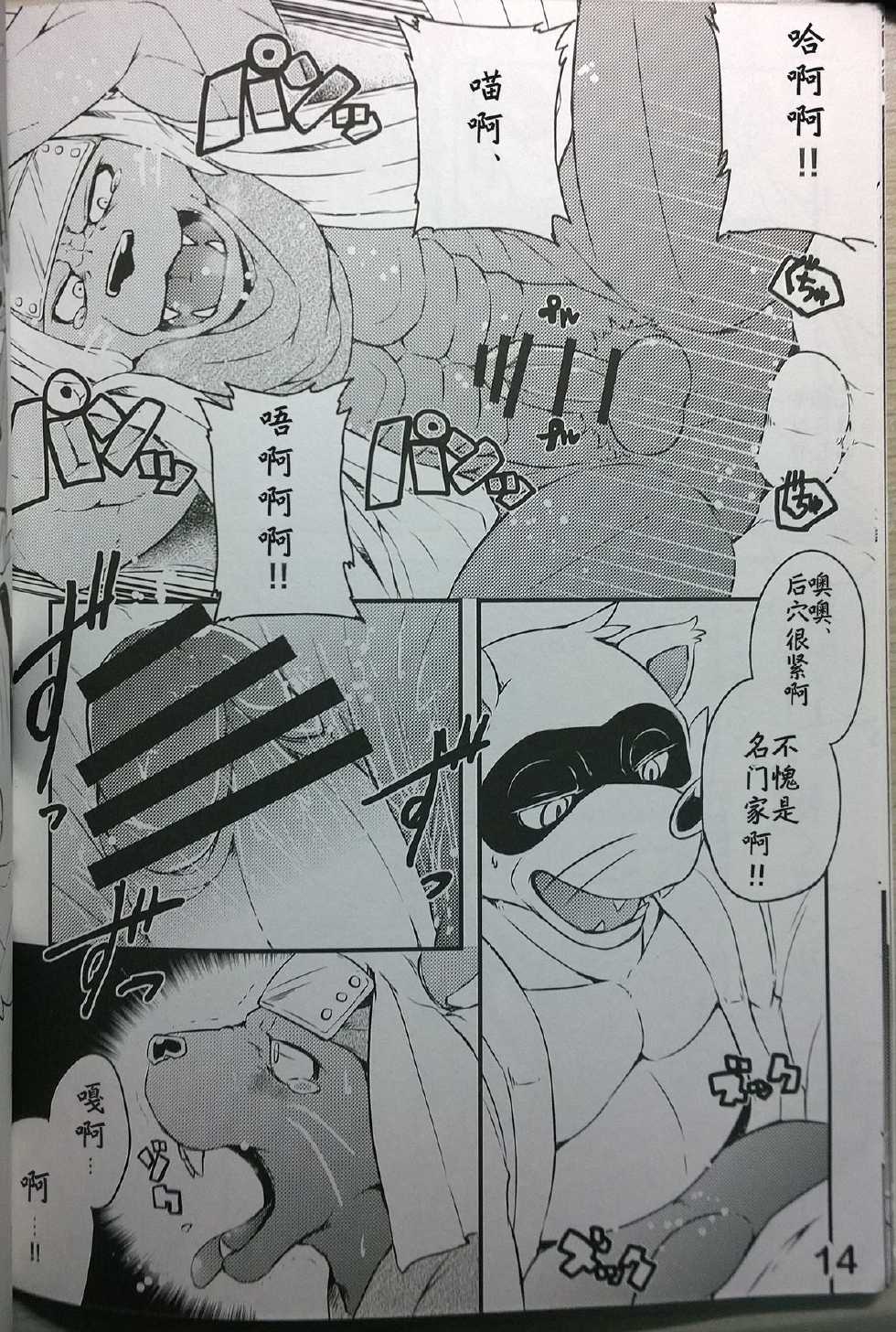 (Kansai! Kemoket 3) [Beats Beasts Fellas (Various)] Sengoku Animal Hatashiai Futatabi - Page 13