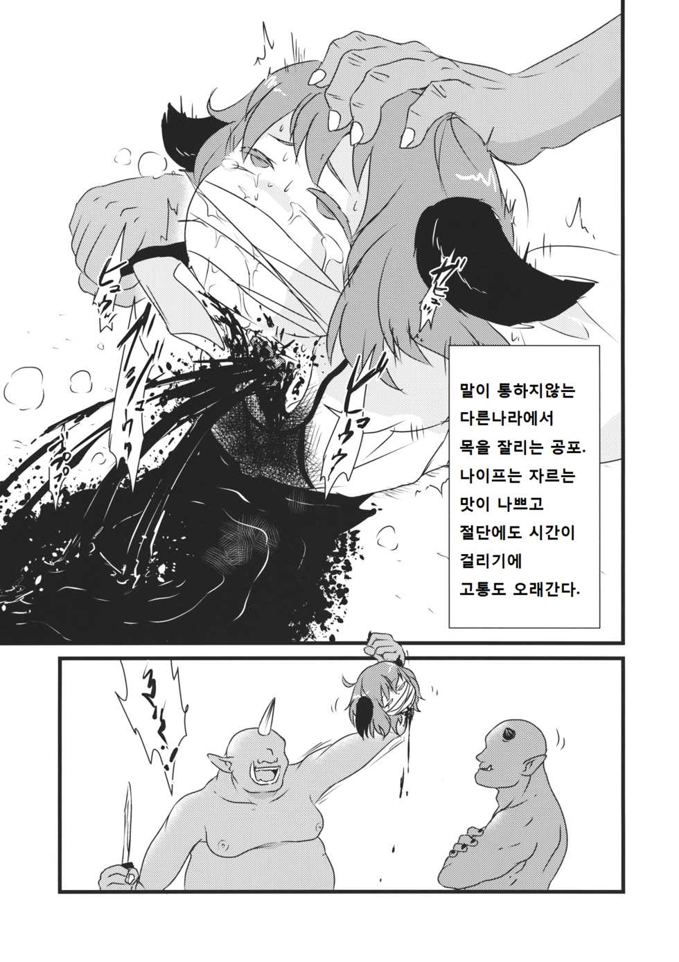 (C87) [02 (Harasaki)] 2P de Shinu Hon (Touhou Project) [Korean] - Page 5