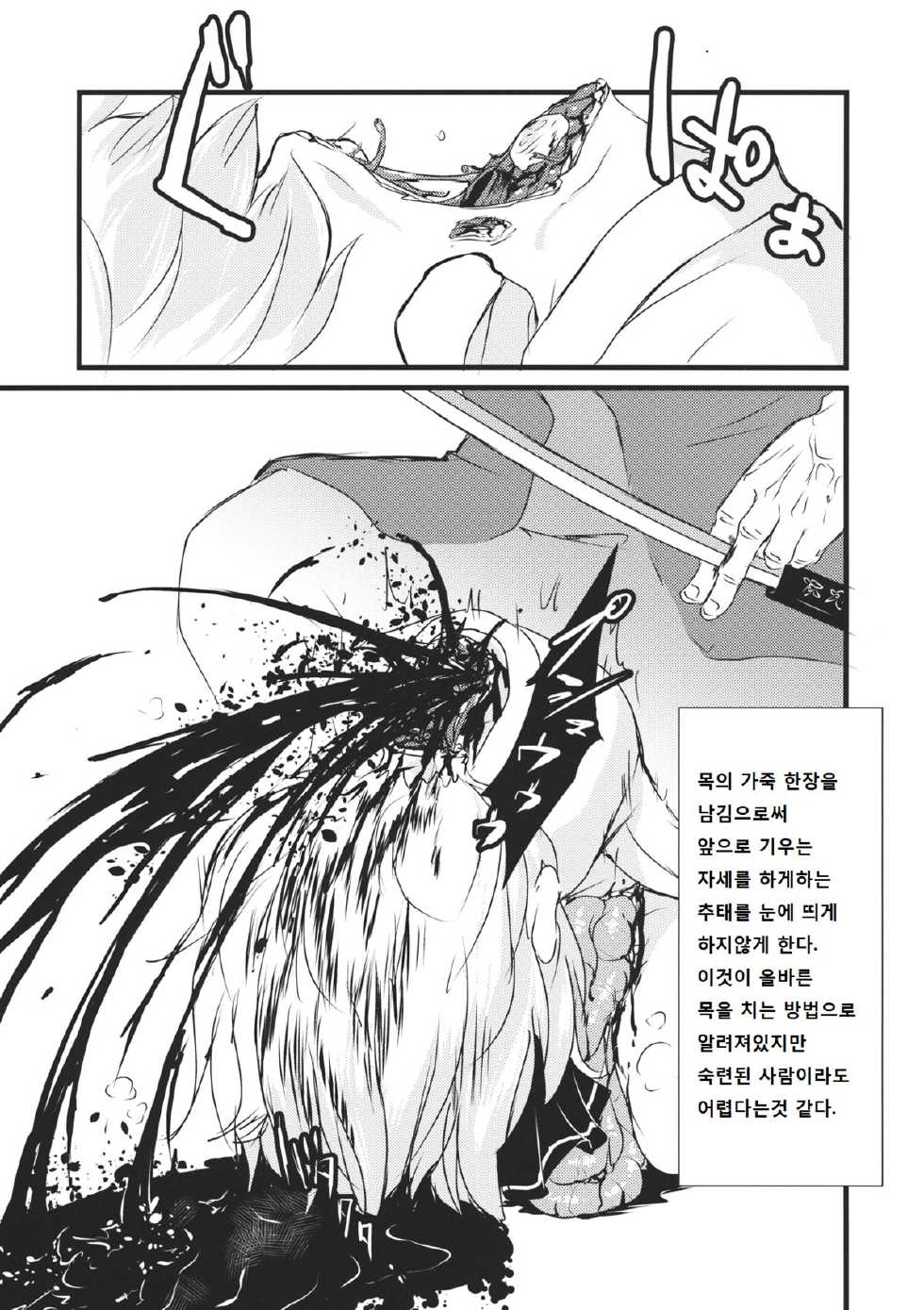 (C87) [02 (Harasaki)] 2P de Shinu Hon (Touhou Project) [Korean] - Page 7