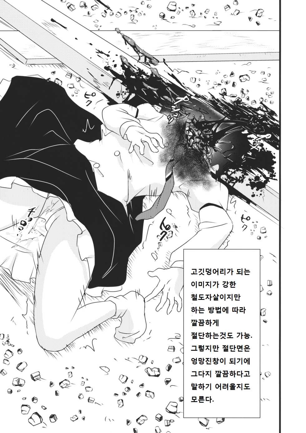 (C87) [02 (Harasaki)] 2P de Shinu Hon (Touhou Project) [Korean] - Page 9