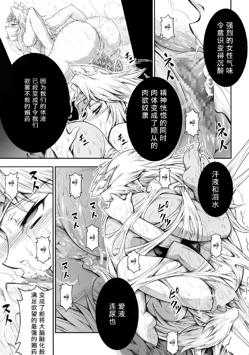 (C87) [Yokohama Junky (Makari Tohru)] Solo Hunter no Seitai 4 The Fourth Part (Monster Hunter) [Chinese] [无毒汉化组 X 屏幕脏了汉化组] - Page 12