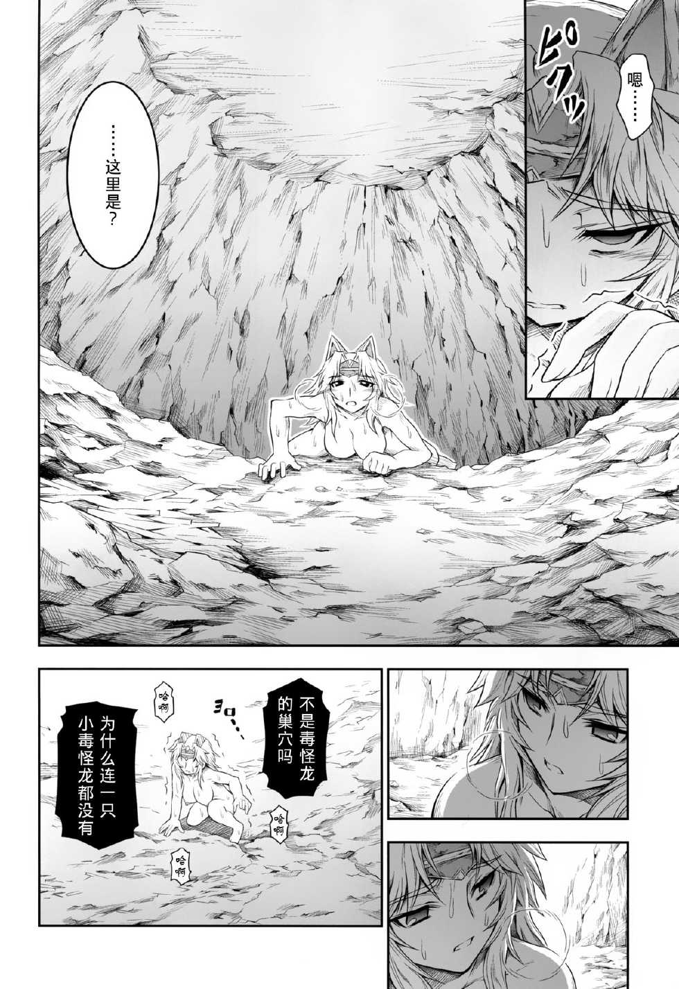 (C87) [Yokohama Junky (Makari Tohru)] Solo Hunter no Seitai 4 The Fourth Part (Monster Hunter) [Chinese] [无毒汉化组 X 屏幕脏了汉化组] - Page 19
