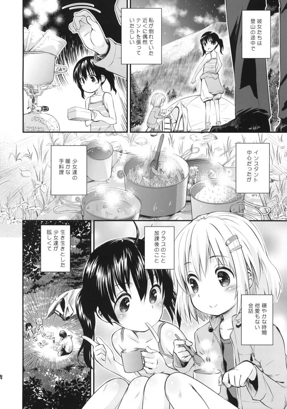 (C87) [Jido-Hikki (Kokekokko Coma)] Soko ni Yama-girl ga Arukara. (Yama no Susume) - Page 3