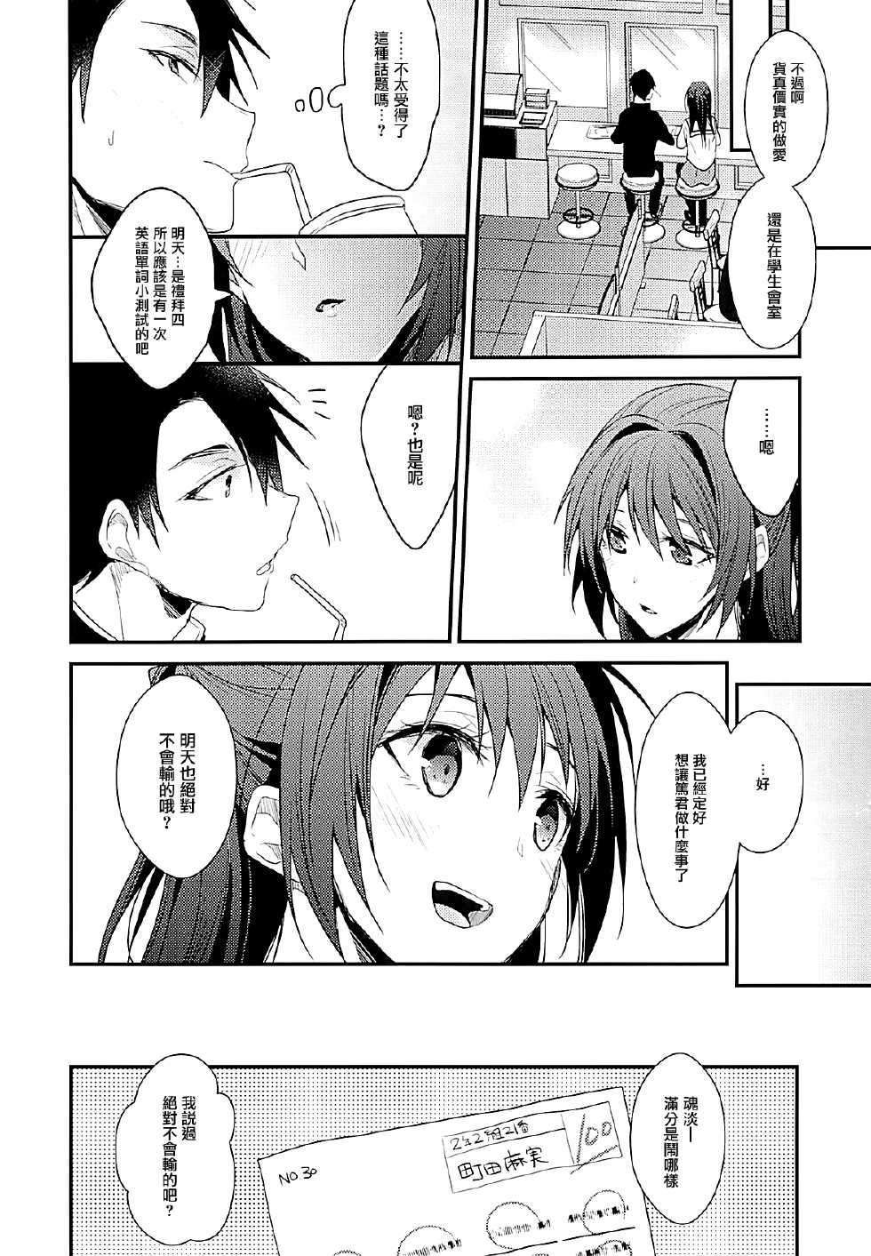 (C87) [Renainou, KUKU (Mizuyuki, Minase Seri)] Shiritsu Higashiyama Koutougakkou [Chinese] [无毒汉化组] - Page 8