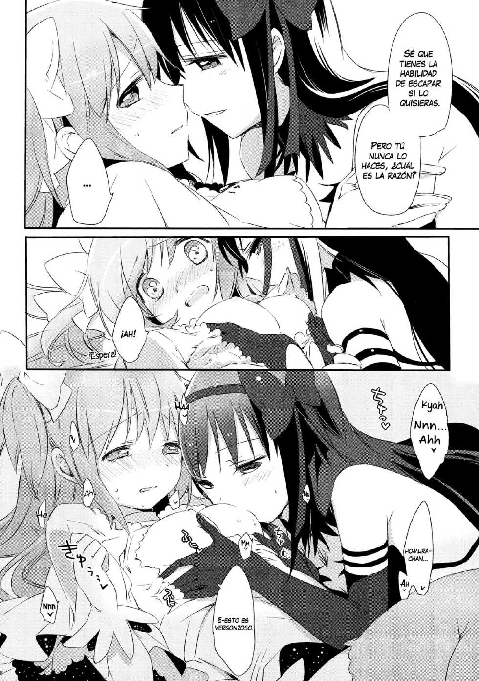 (Mou Nanimo Kowakunai 14) [CITRON (Yamada Ako)] Himitsu no Hanashi o Kikitai Soudesu | Ella debe querer escuchar una historia secreta (Puella Magi Madoka Magica) [Spanish] [HellStone no Fansub] - Page 17