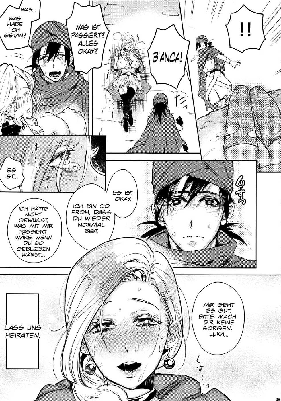 (C84) [Tamashu (Ohkami Ryosuke)] LOVEHERO.22 (Dragon Quest V) [German] {SchmidtSST} - Page 28