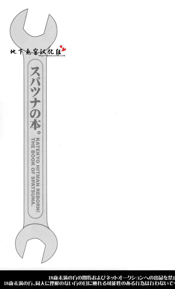 [BBP (Izumi Bouko)] SpaTsuna no Hon. (Katekyoo Hitman REBORN!) [Chinese] [地下兔宮汉化组] - Page 3