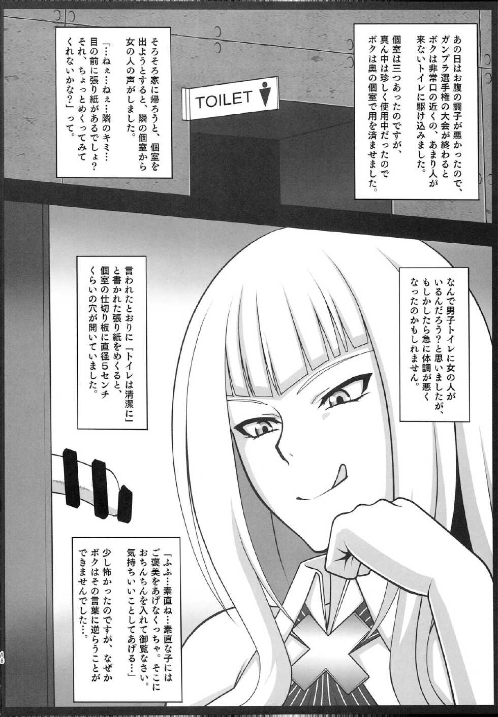(C87) [Poppenheim (Kamisyakujii Yubeshi)] Kamiki Mirai no Sekai (Gundam Build Fighters Try) - Page 19