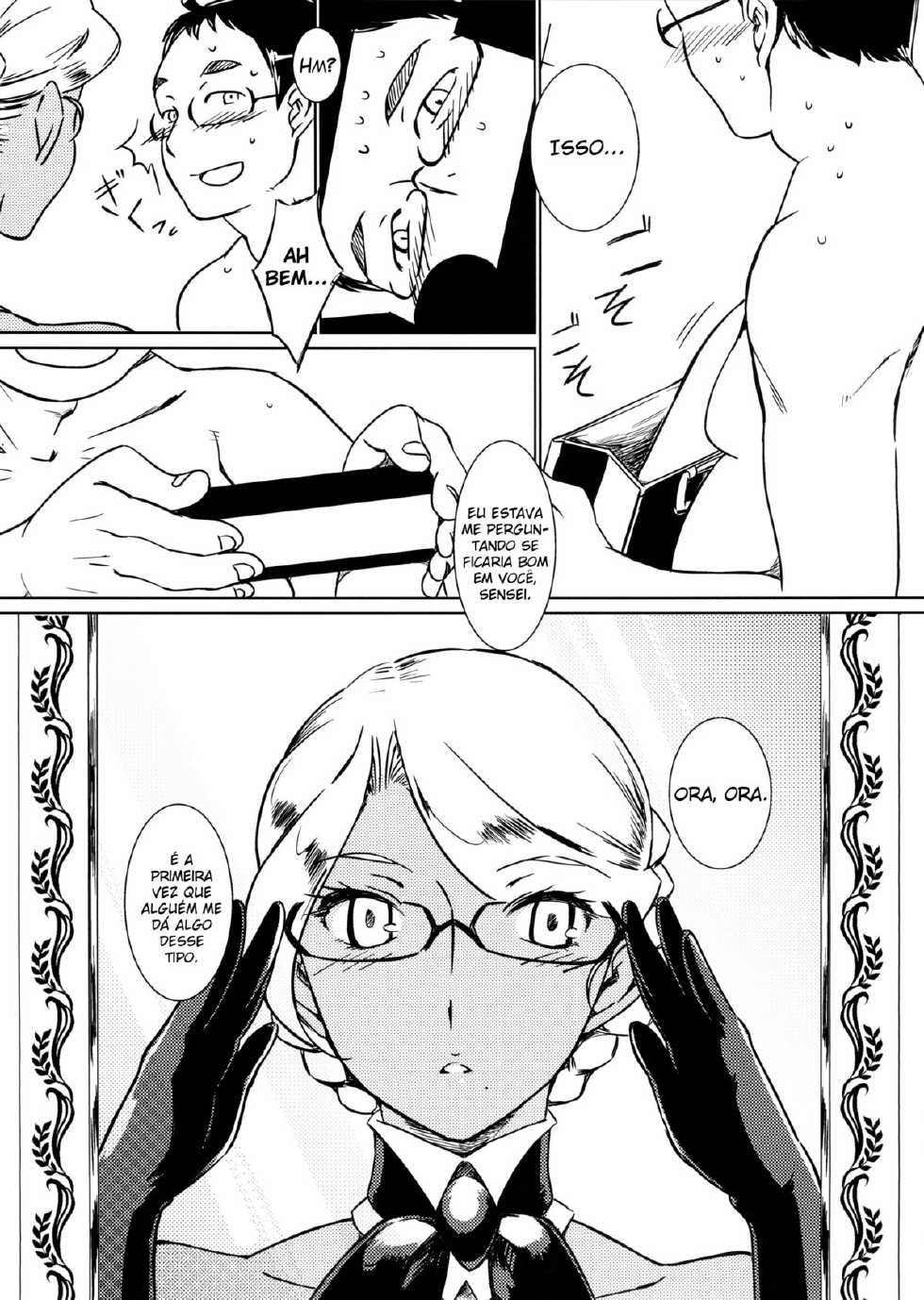 [The Monthly Istanbul (Ahugan Sugita)] Kasshoku Oneesan no Fudeoroshi Ver. 4.1 [Portuguese-BR] [Hunter Hentai] - Page 8