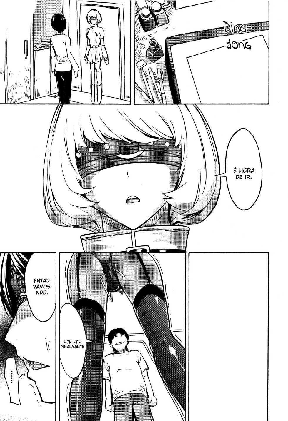 (C79) [Dairiseki (Hakaba)] Nikudorei Iwase Aiko (Bakuman) [Portuguese-BR] {Lobozero} - Page 36
