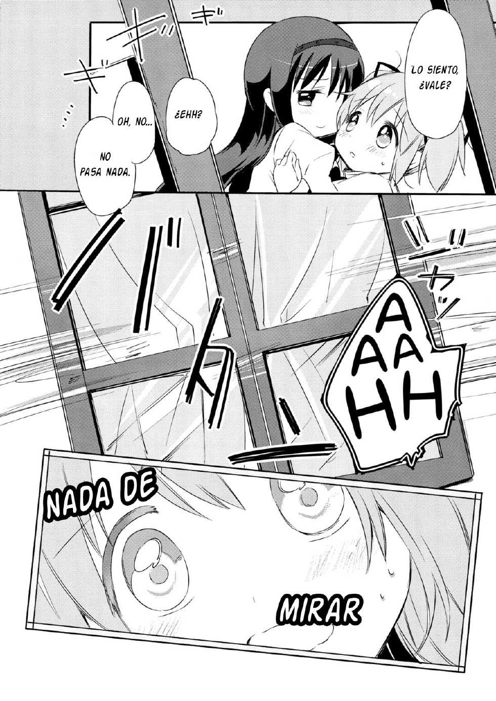 (Mou Nanimo Kowakunai 14) [CITRON (Yamada Ako)] Himitsu no Hanashi o Kikitai Soudesu | Una Historia Quiero Escuchar (Puella Magi Madoka Magica) [Spanish] [Cloudusito no Fansub] - Page 11