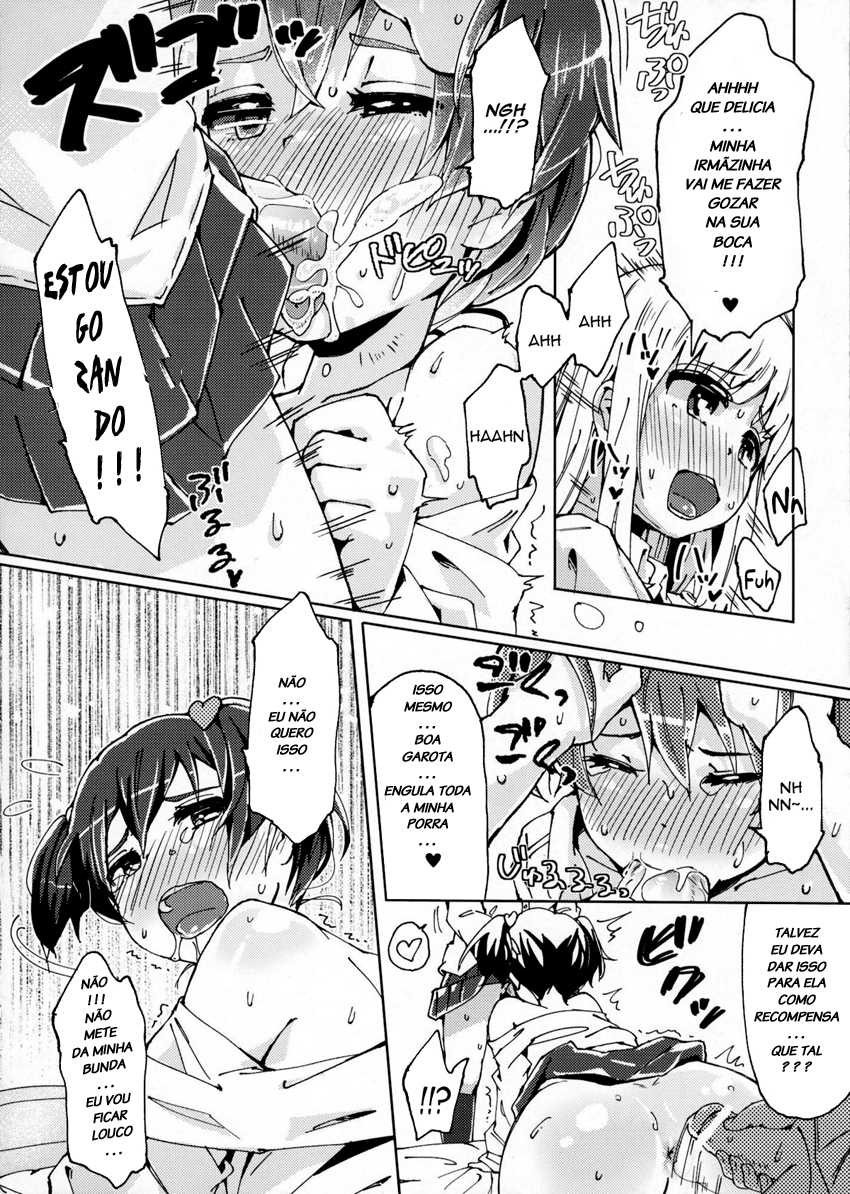 [Nanka no Atama! (Picao)] Boku no Nee-chan ga Hentai de Komaru. 2 [Portuguese-BR] [LIANEF] - Page 13